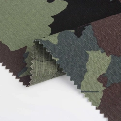 Ripstop Mixed Fabric with Print, Art. 19C5