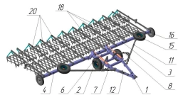 Universal Soil Cultivator UPA-BZ-11-2 for Efficient Farming