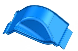 Left Lower Rear Upholstery for Car Interior 320405-04-40-5602233