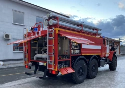 Fire-Fighting Foam Vehicle APT 6.0-100 Type 4673A, Modification 4673A2-00 on Ural-4320 Chassis