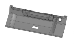 Complete PUD Rear Door Panel for Vehicles 5299230-5702030-10