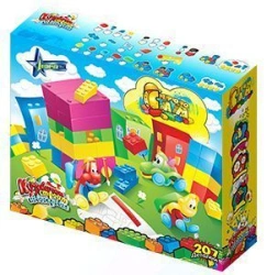 Skyscraper Builder Construction Set "Kuzovichok" (207 Pieces)