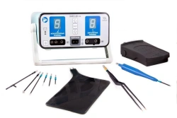 Portable High-Frequency Electrosurgical Scalpel EHVCH-80 with Electrode Sets