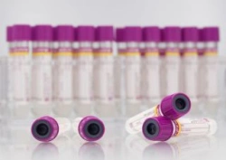 Acti-Fine Vacuum Blood Collection Tubes with K2EDTA, Gel, 1.0 ml, 13x75 mm