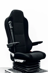 Pneumatic Suspension Seat with Integrated Headrest S6622-6800120-00