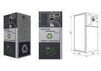 Indoor Recycling Machine for Various Containers - Basis TRVM TV