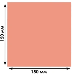 Fluorescent Screen LS1-3 (2) for Laser Visualization