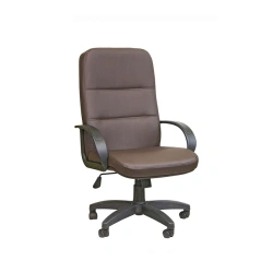 Comfortable Upholstered Armchair with Wooden Frame for Relaxation PILOT