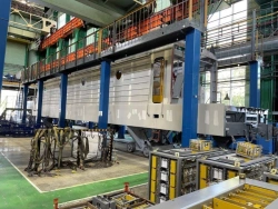 Painted Metal Body Drawing for Electric Locomotive EP1M 5ТС.340.114-01