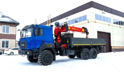 Hydraulic Truck Crane for Special Applications on Ural 4320 Model U1K03N-Z100