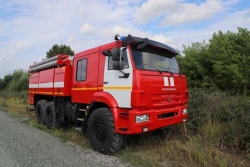 Firefighting Foam Vehicle APT 5.0-40/4 (43118) on KAMAZ 43118-A5 Chassis