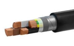 Power Cable PVBShP with Copper Wires, XLPE Insulation, Steel Armor