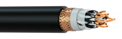 Non-corrosive emission assembly cable with tinned shield MKЭ