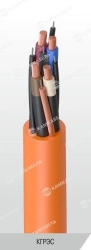 Flexible Power Cables with Copper Conductors, Rubber Insulation, Shielded, 1140V, KGRES Model