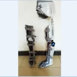 Full Leg Brace for Rehabilitation and Joint Stabilization