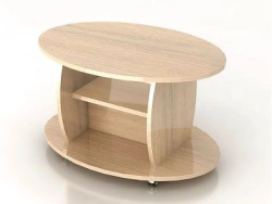 Modern Coffee Table M39 with 25mm Thick Top