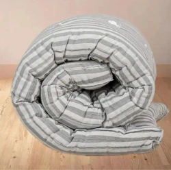 Cotton Fabric Top Non-Spring Mattress with PV Cotton Filling