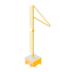 Safety System "Strela" E003-fbs for Heights up to 7m