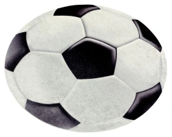 SHAHINTEX SILK PHOTOPRINT Round Mat "Ball" d-61
