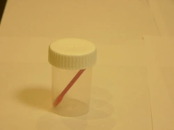 Disposable Non-Sterile Polymer Container for Bio Samples 60ml with Spoon