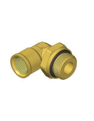 Brass L-Shaped Fitting M16 for Secure Connections