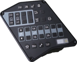 Combine Harvester Control Panel for Operator Commands KZS-1218A-1