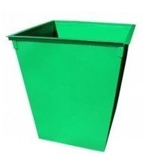Metal Waste Container for Solid and Food Waste Collection
