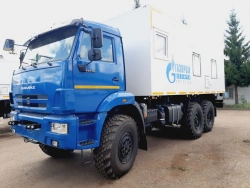 Cargo Passenger Workshop Vehicle on KAMAZ 5350-D5 Chassis, Model 675511