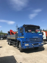Hydraulic Loader Crane Vehicle KMA Based on KAMAZ 43118 41K33N-Z100