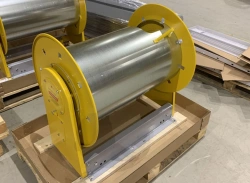 Exhaust Gas Removal Spring-Driven Reel for Automotive Applications