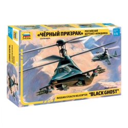 Stealth Helicopter Model "Black Ghost" for Creative Building
