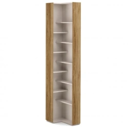 SOHO Corner Shelf GN1-02.DT, Right 400mm/Left 608mm (Oak)