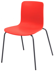 Metal Frame Chairs with Plastic Seat, Model SP7
