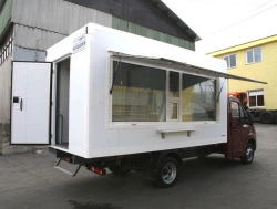 Food Transport Vehicle Model 3008EE on GAZ Chassis A21R22/A21R32/A22R22/A22R32/A21R23/A21R33/A22R23/A22R