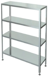 Stainless Steel Storage Rack C-4-0.5/0.7/1.6 for Kitchen Supplies