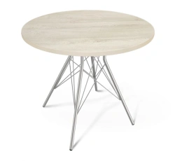 Elegant Sheffilton SHT-T2/80 Table with Metal Base
