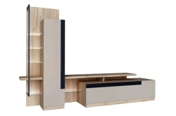 Köln LD.674010.000 TV Stand (Golden Oak/Cashmere)
