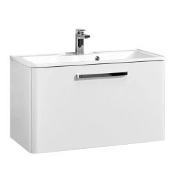 Elegant Valencia 90 Sink Cabinet in Pearl White - 1A123501VAG301