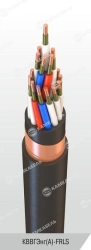 Fire-Resistant Control Cable with Copper Conductors, PVC Insulation