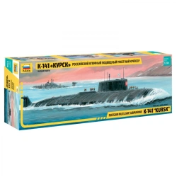 Russian Nuclear Submarine Missile Cruiser K-141 "Kursk" Model Kit