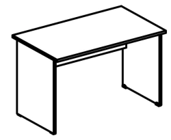 Work desk 7007 Series "Rhythm"