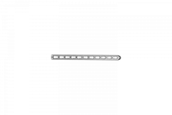 Narrow Straight Plate with Angular Stability for 3.5mm Screws