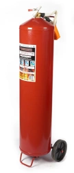 Mobile powder injection fire extinguisher OP-75(h)-AVCE-01