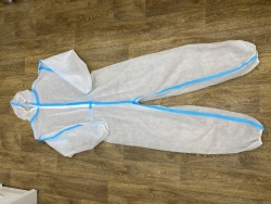 Protective Suit Kit No. 4 with Jumpsuit and Overshoes