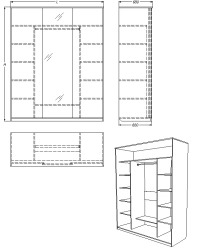 Clothing Storage Cabinet Series 482.3
