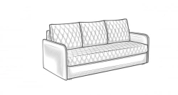 Wooden Frame Sofa - Elegant and Durable Design