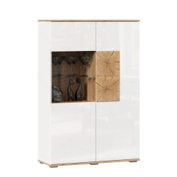 Right-opening Fiji LD.659170.000 Cabinet (Golden Oak/White)