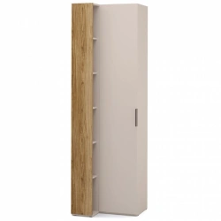 SOHO Transitional Cabinet with Shelves (Beige) FBE-02.DS/DT