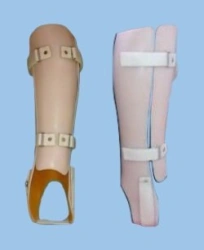 Cosmetic Brace for Lower Leg Rehabilitation