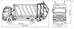 Container Washing Machine TG-7028-68 on KAMAZ 53605 Chassis Model KAMAZ 53605-A5